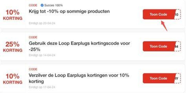 55% + 25% Korting in maart 2019