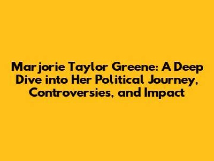 A Deep Dive Into Her Political Journey