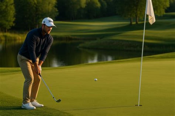 A Golfing Star On The