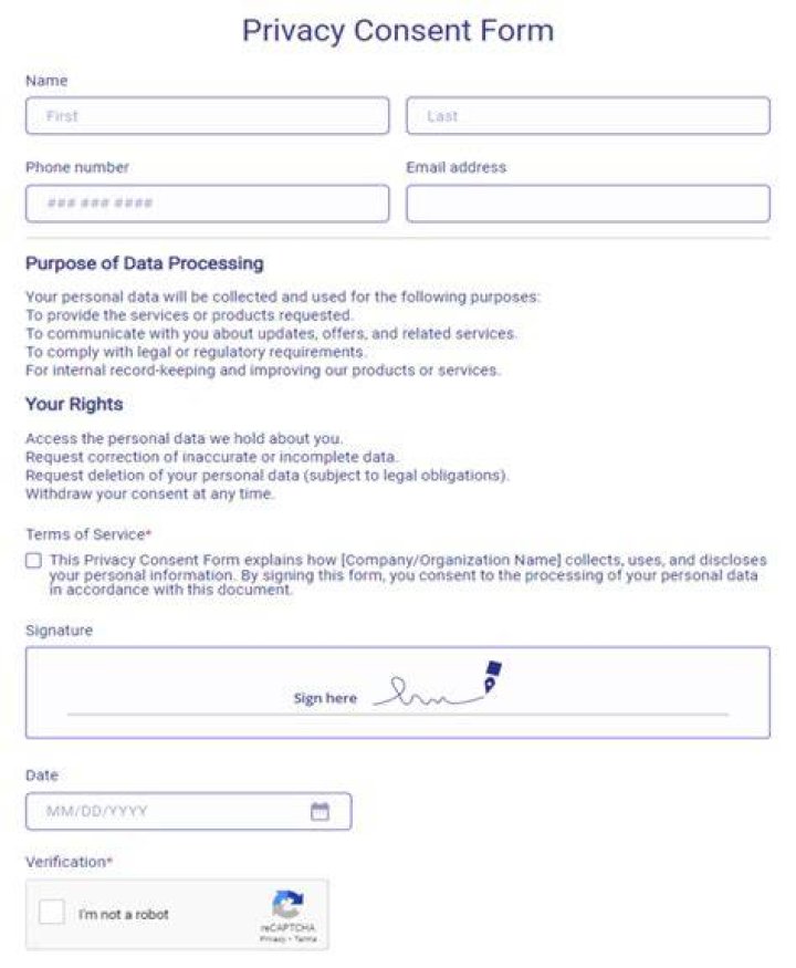 A Journey Of Privacy, Consent,