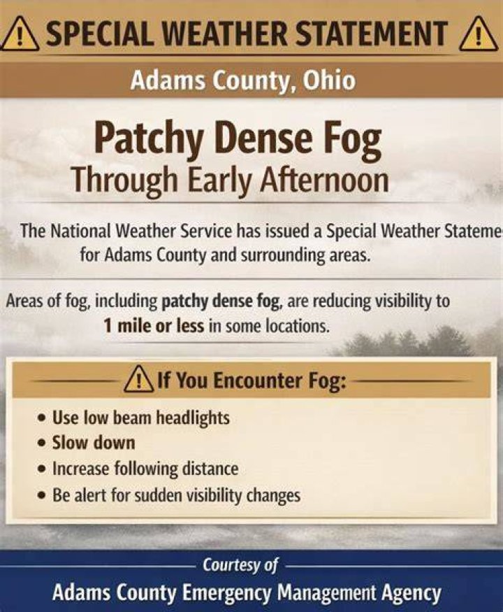 Adams County, Ohio EMA