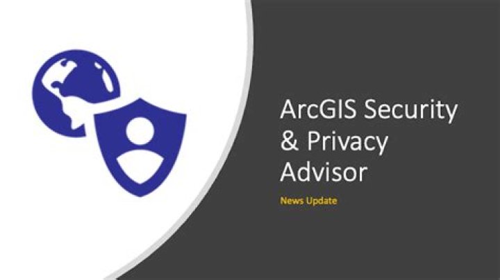 ArcGIS Security & Privacy Advisor