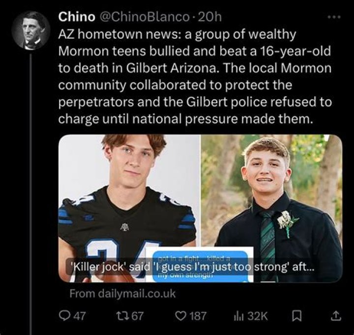 Are Gilbert Goons Mormon Gang Members?