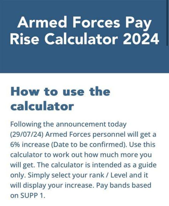 Armed Forces pay round 2024 - remit letter