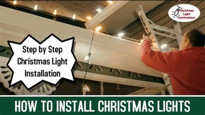 Astoria, Illinois Xmas Light Installation