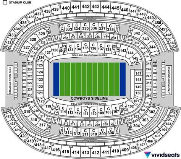 Att Stadium Seating Chart Taylor Swift