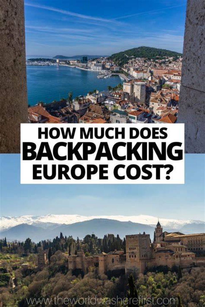 Average cost of backpacking through europe for a month year