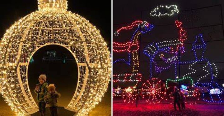 Baker, Oklahoma Holiday Light Installation