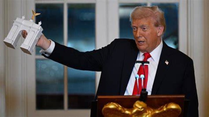 Barron Trump's Triumphant High Five