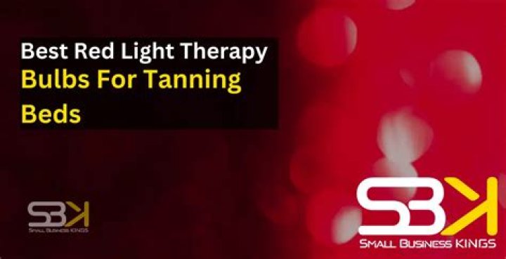 best red light therapy bulbs for tanning beds