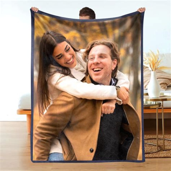 blanket with your picture on it