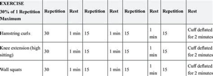 blood flow restriction training protocol