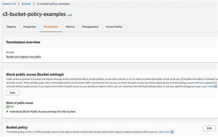 Bucket policies - Boto3 1.34.87 documentation