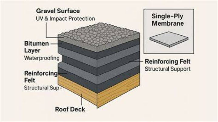 built up roof-Fort Wayne, IN
