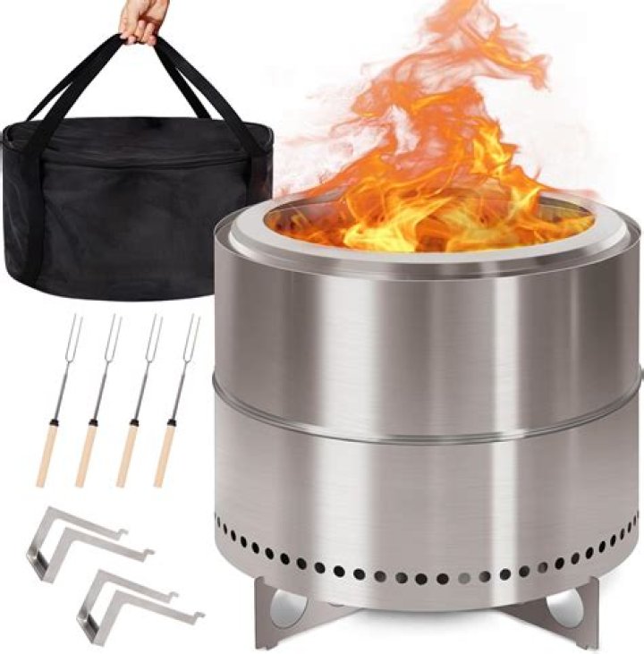 burning cedar in wood stove | fire pit
