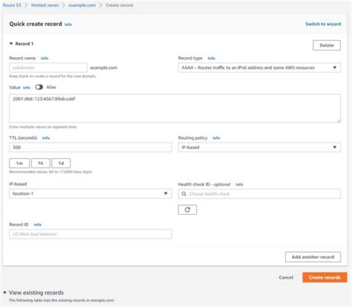 change_resource_record_sets - Boto3 1.34.74 documentation