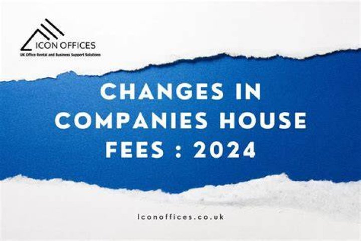 Changes to Companies House fees