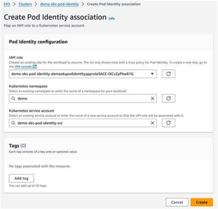 create_pod_identity_association - Boto3 1.34.87 documentation