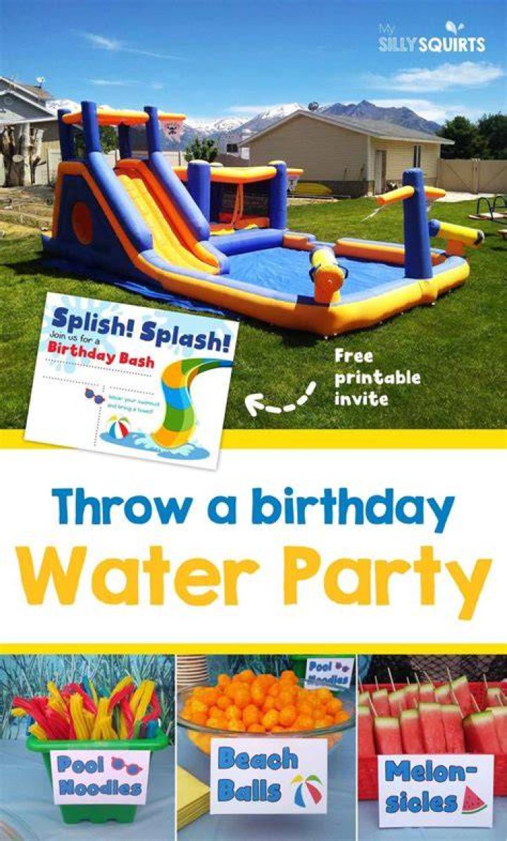 Creative Water Slide Party Ideas for Kids in San Jose
