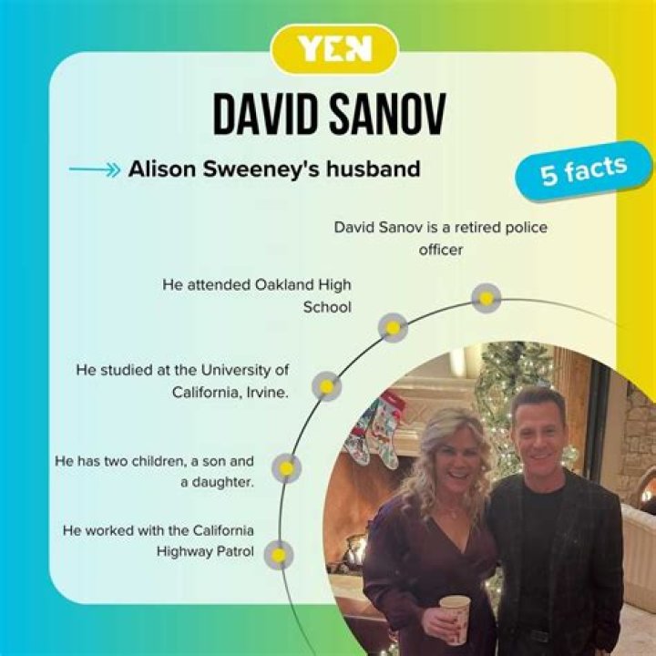 David Sanov, Alison Sweeney's Mysterious Husband