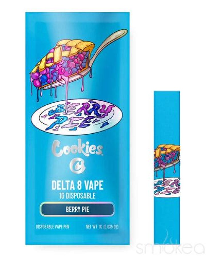 Delta 8 Disposable Vape Cookies