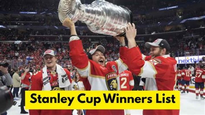 Discover Every Stanley Cup Winner Year By Year