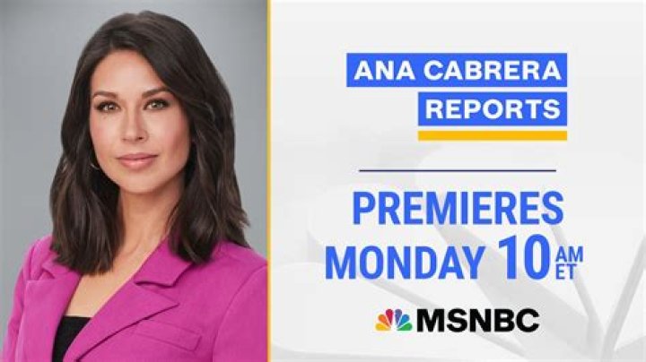 Discover The Man Behind Ana Cabrera's Success