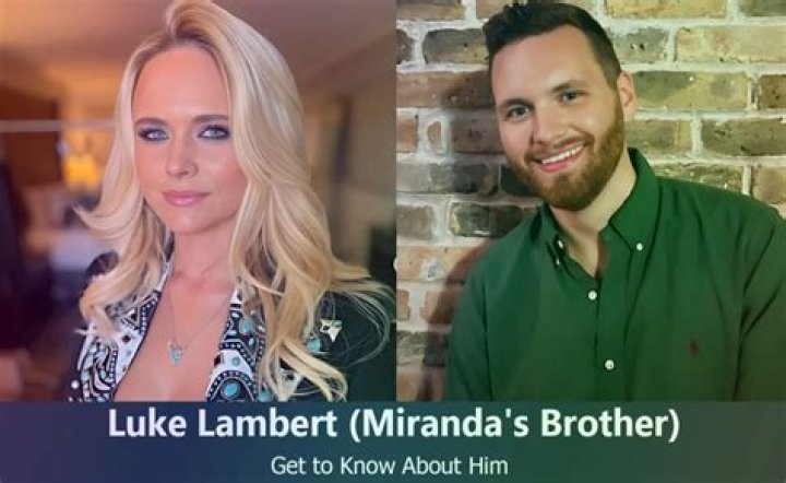 Discovering Miranda Lambert's Brother: A Look at Family Connections