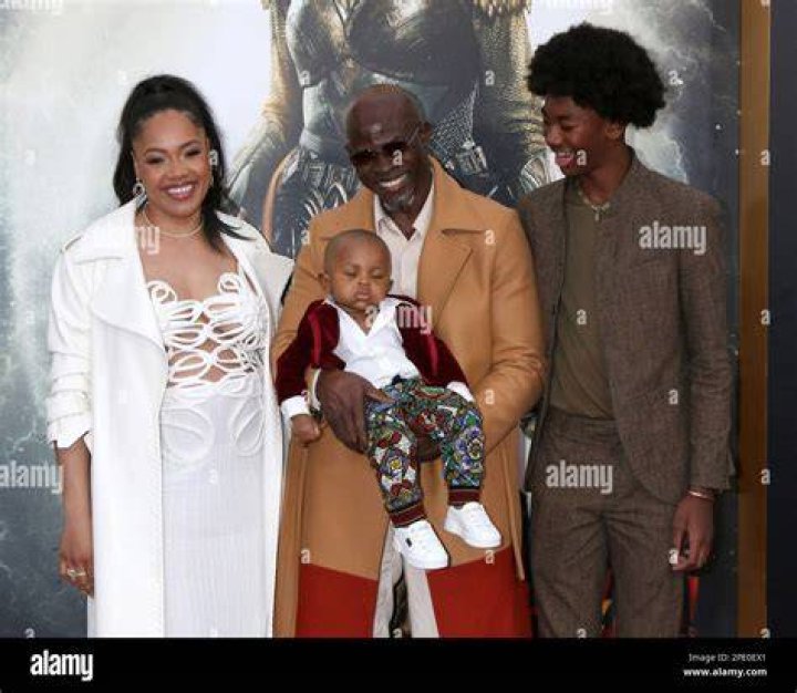 Djimon Hounsou's Journey As A Father: Exploring His Son Kenzo