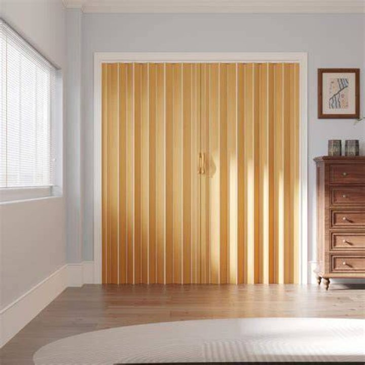Double Accordion Doors