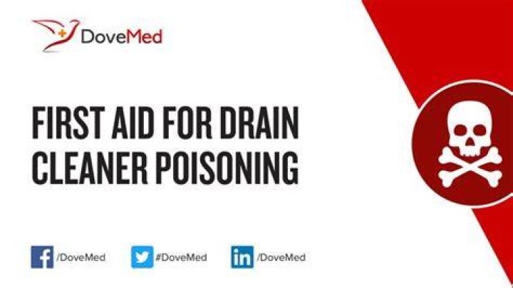 Drain cleaner poisoning
