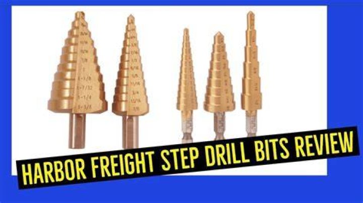 Drill bits at harbor freight jobs
