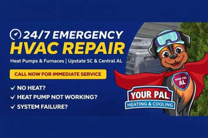 emergency hvac services Midland, AL