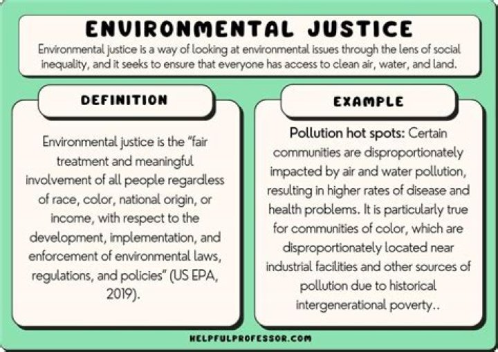 Environmental Champion And Social Justice Advocate