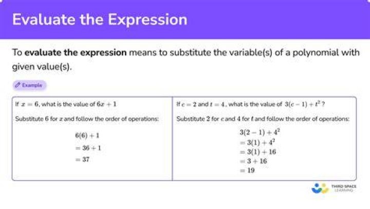 Evaluate Each Expression.es001 1.jpg Using The