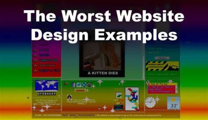 Examples Of Bad Website Design