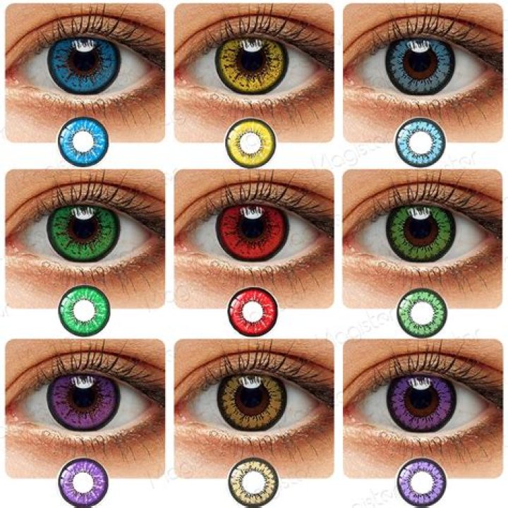 fake colored contacts non prescription
