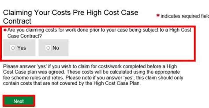 Family high cost cases - GOV.UK
