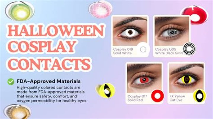 fast delivery halloween colored contacts non prescription cheap