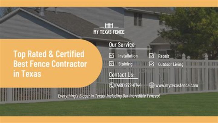 Fence contractor in Primera, Texas