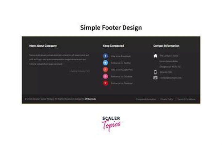Footer
