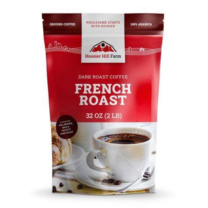 french roast dark coffee