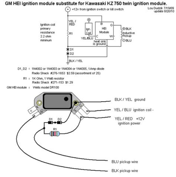 General Motors HEI Ignition Module For GPZ550