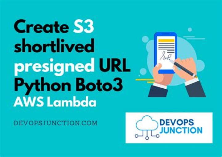 generate_presigned_url — Boto3 Docs 1.26.93 documentation