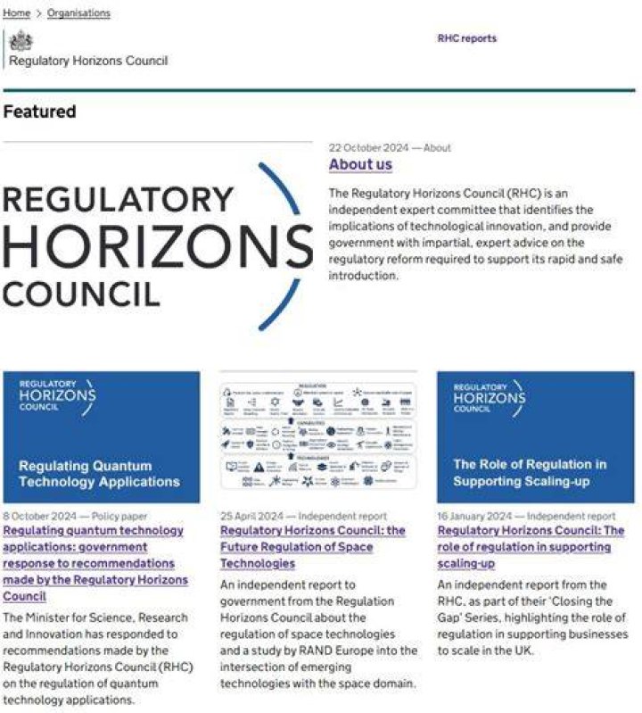 Government response to the Regulatory Horizons Council report on neurotechnology