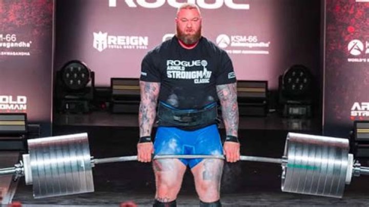 Hafthor Bjornsson's Stroke And Recovery