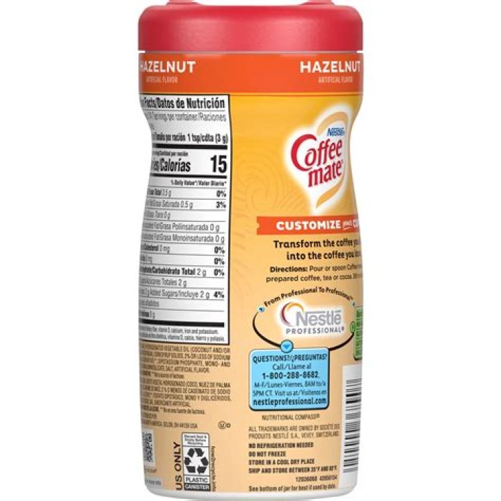 hazelnut flavored coffee nutrition facts peirce bros