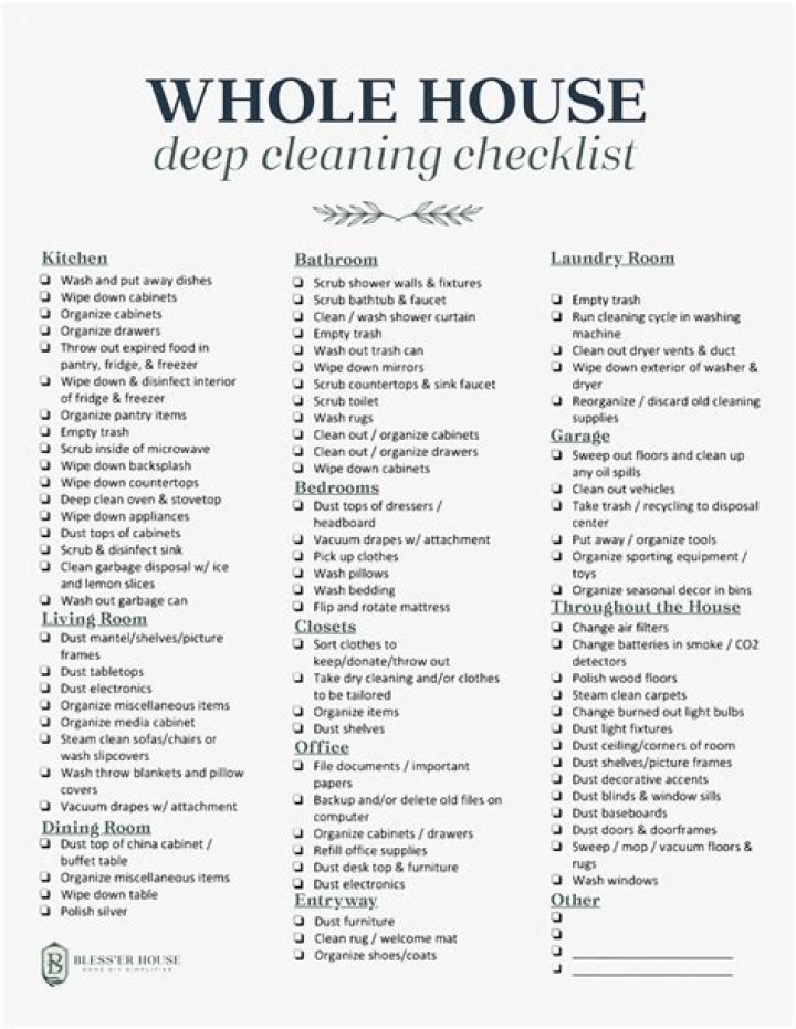 House Cleaning Services - Get Your House in Order