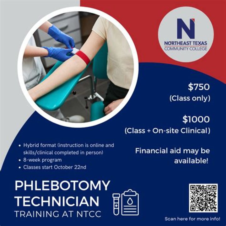 How Long Is A Phlebotomy Training Program Lubbock TX