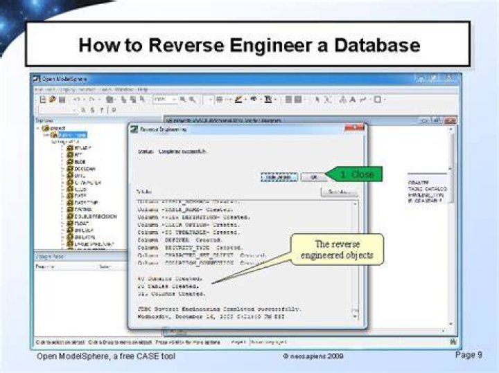 How to Reverse Engineer a Model from a Database or a Script